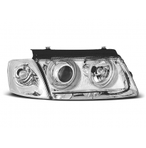 Faros Delanteros Angel Eyes Vw Passat B5 3b 11.96-08.00 Angel Eyes Cromados