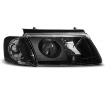 Faros Delanteros Vw Passat B5 3b 11.96-08.00 H7/H7 Negro