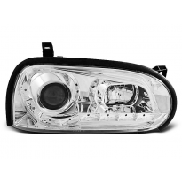 Vw Golf 3 09.91-08.97 Faros Delanteros Luz Diurna Cromados