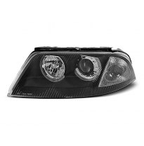 Faros Delanteros Angel Eyes Vw Passat 3bg B5 Fl 09.00-03.05 Fondo Negro