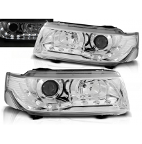 Faros Delanteros Luz Diurna Vw Passat B4 11.93-05.97 Cromados