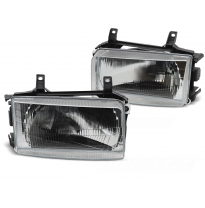 FAROS DELANTEROS NEGROS PARA VW T4 90-03.03 TRANSPORTER