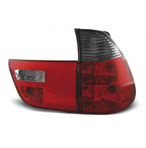 Pilotos Traseros Lexus Bmw X5 E53 09.99-10.03 Rojo Ahumado