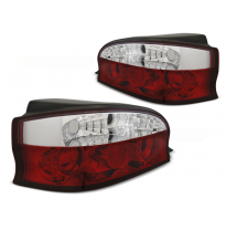 Pilotos Traseros Citroen Saxo 96-99 Rojo White