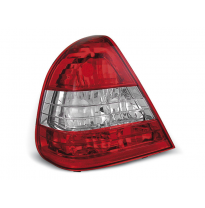Pilotos Traseros Lexus Mercedes W202 C-Klasa 06.93-06.00 Rojo/Blanco