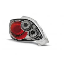 Pilotos Traseros Lexus Peugeot 206 Cc 10.98- Cromado