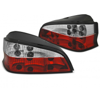 PILOTOS TRASEROS PEUGEOT 106 96-03 ROJO BLANCO