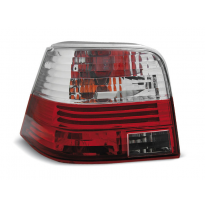 Pilotos Traseros Lexus Vw Golf 4 09.97-09.03 Rojo/Blanco