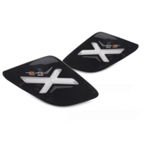 INTERMITENTE TRASERO LED NEGRO BRILLANTE PARA VESPA GTS / GTV 300cc