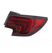 PILOTO TRASERO LED ROJO HUMO LADO DERECHO TYC PARA OPEL ASTRA K 15-19 HB