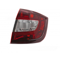 PILOTO TRASERO ROJO OSCURO LADO DERECHO TYC PARA SKODA RAPID 12-17 SEDÁN