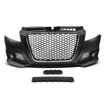 Paragolpes Delantero Audi A3 08-12 Rs Style Cromado Negro