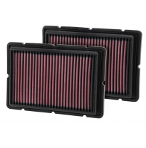K&amp;n Filtro De Aire De Sustitucion Deportivo Ferrari F430 4.3l V8 F/I  Año:2009  Obs.: Todos (Requiere 2 Unidades)