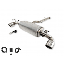 ESCAPE DEPORTIVO TOYOTA YarisGR (MK1) 1,6 192kW HATCHBACK Año: 2020-2023 HOMOLOGADO 2 colas Duplex Ø100 ULTER SPORT