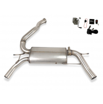 ESCAPE DEPORTIVO RENAULT CLIO IV 1,6T 147kW RS Año: 2012-2021 SIN HOMOLOGACION 2 colas Duplex - ULTER SPORT