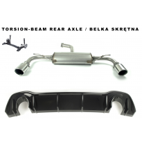 Escape deportivo Ulter sport para VOLKSWAGEN GOLF VIII 1,5 TSI 96kW Año: 2019-still HATCHBACK CON HOMOLOGACION