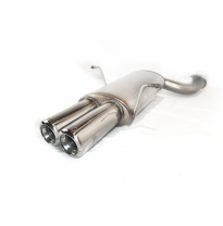 Escape Deportivo BMW E46 6 cyl single inlet pipe, jedna rura dolotowa Año: 1998-2005 COUPE Motor:320i 110kW Con Homologacion ULT