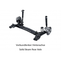 Kit Suspension Regulable Altura V-Maxx Skoda Octavia  50mm Delante / Solid Beam Detras Axle-Verbundlenlenker Hinterachse / 966-1
