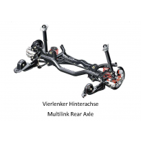 Kit Suspension Regulable Altura V-Maxx Seat Leon  55mm Delante / Multilink Detras Axle-Vierlenker Hinterachse / Hasta 965 Kg Del