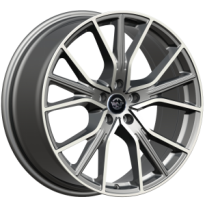 Llanta Wsp Italy Alfa  8x18 Wd004 Zurich Et33 5x110 65.1 Ff Mgm Polished&amp;m