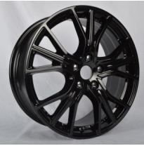 Llanta Wsp Italy Alfa  8,5x20 Wd004 Zurich Et31 5x110 65.1 Ff Glossy Black &amp;M