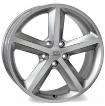 Llanta Wsp Italy Audi  R8x18 W566 Gea Et47 -Dc  5x112 66,6a Hyper Silver---E++