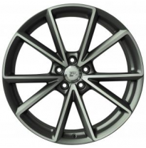 Llanta Wsp Italy AUDI  R 8,5x19 W569 AIACE ET43 5x112 66,6A Ant Pol  +  m