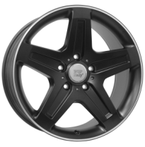 Llanta Wsp Italy MERCEDES   R 9.5x19 W779 NAGANO et50 5x130 84.1 Dull Black R Pol  +m
