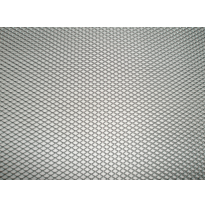 Rejilla Aluminio 120x30 Cm. Rombo Pequeño Plata Btr Performance