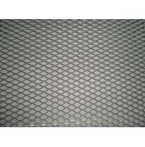 Rejilla Aluminio 120x30 Cm. Rombo Grande Plata Btr Performance