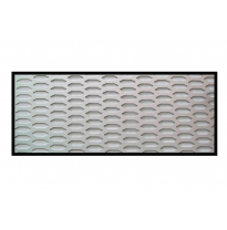 Rejilla Alum. 120x30 Cm Racing Iii Plata