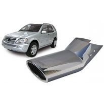 Cola Escape Especifica Mercedes Ml 163 / 320 / 350  Ovalada