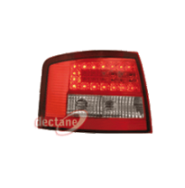 Pilotos Led Audi A6 Avant 12/97-01/05 4b _ Rojos/Crystal