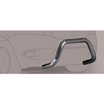 Defensa Delantera Acero Inox Toyota Kzj 90/95 3/5 Doors 96/02