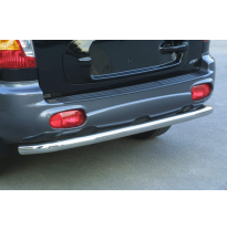 Defensa Trasera Acero Inox Diametro 50 Hyundai Santa Fe 00/04
