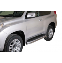 Protectores Laterales Inox Modelos Con Plataforma Toyota Land Cruiser 150 3 Doors 09&gt;