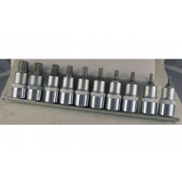 Expert Juego De Puntas Torx Inviolables Con Vaso =&quot; 10pzs