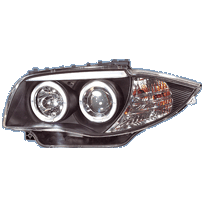 Faros Delanteros Bm 1 E87 04- Black + Halorim