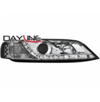 Faros Delanteros Luz Diurna Opel Vectra B 96-99_ Cromados