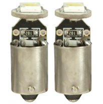 Led &#039;Xenon&#039; White H6 Bax9s Can-Bus 12v 2piezas