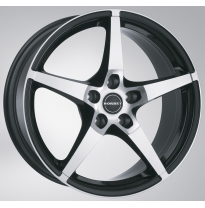 Llanta Borbet Fs Black 8,5 X 18 Black Polished Black Polished 5 Tornillos