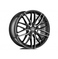 LLANTA MSW 72 7x17 ET 45 5x114,3 MSW GLOSS BLACK FULL POLISHED