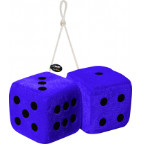Microfibre Big Dices 10x10cm Blue Set/2pcs