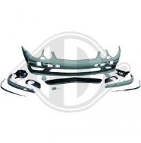 Parachoques Deportivo Delantero W211, 02-06; No Pdc;Pintable + Accesorios