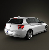 Paragolpe Bmw Serie 1 F20  Trasero