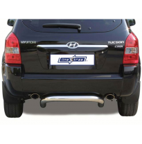 Paragolpes Acero Inoxidable 76mm Tras Hyundai Tucson