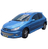 Paragolpes Del. Con Branquias Peugeot 206