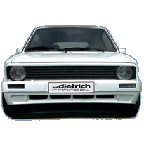 Paragolpes Delantero Vbumper Vw Golf I &amp; Cabrio 8/74-