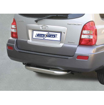 Paragolpes Tras Acero Inoxidable 76mm Hyundai Terracan 04/2005