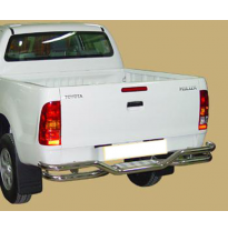 Paragolpes Tras. S/Remolque Acero Inoxidable Toyota Hilux/Vigo